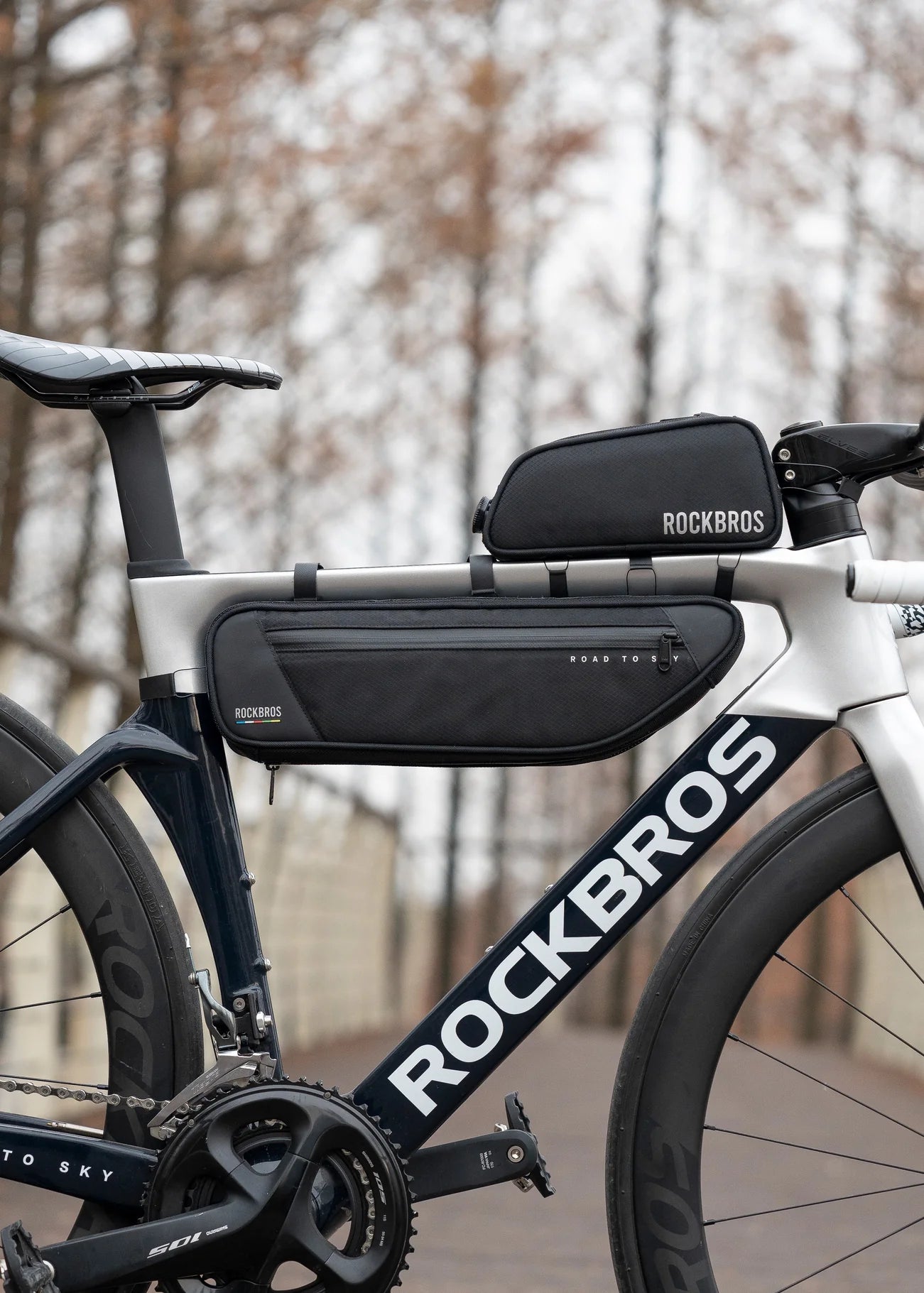 black road to sky frame bag#color_black
