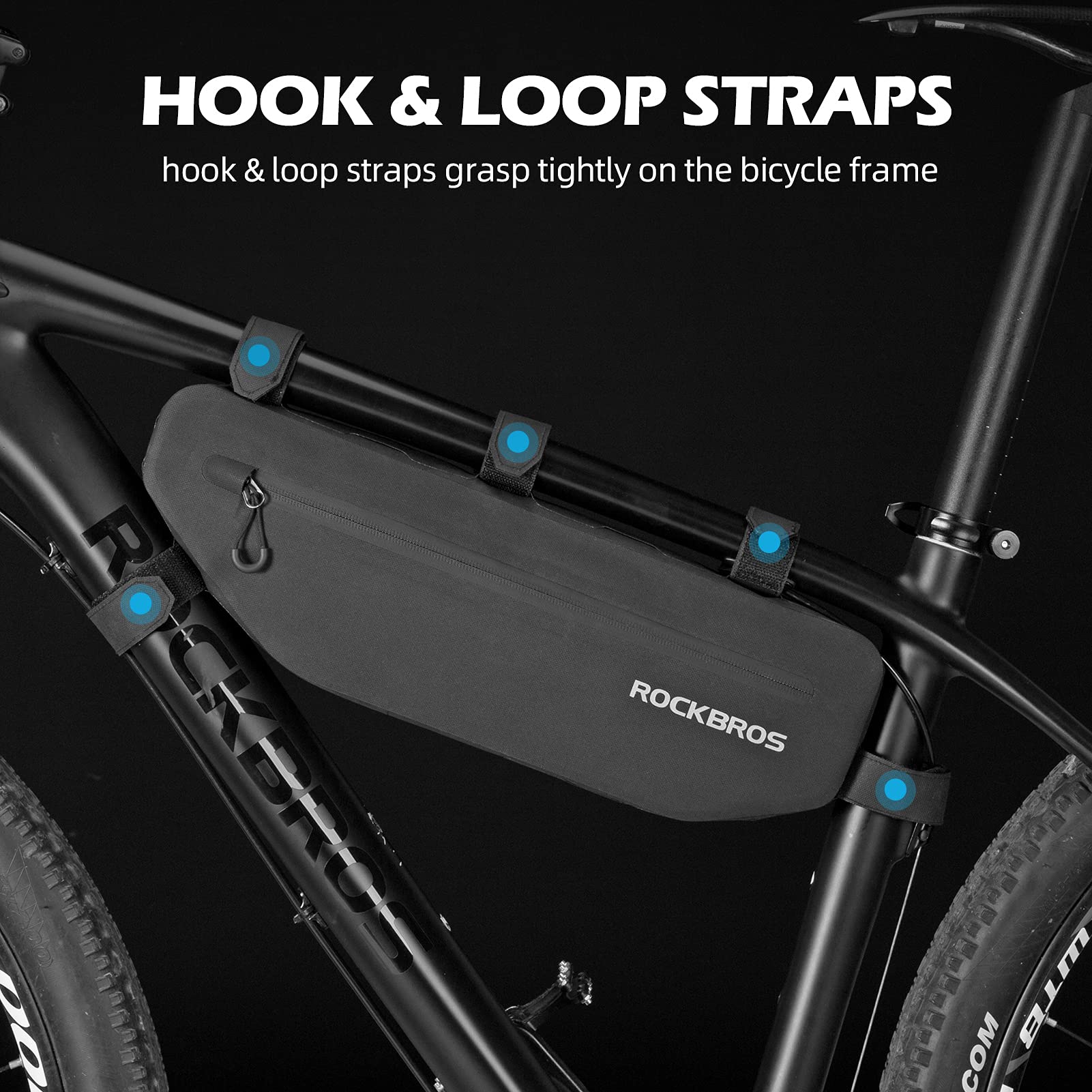 bike triangle storage bag