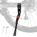 ROCKBROS Bike Kickstand Adjustable Rear Mount Aluminium Alloy Kickstand for 22''-28'' Mountain Bikes/Road Bikes