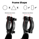 ROCKBROS Bike Kickstand Adjustable Rear Mount Aluminium Alloy Kickstand for 22''-28'' Mountain Bikes/Road Bikes - ROCKBROS