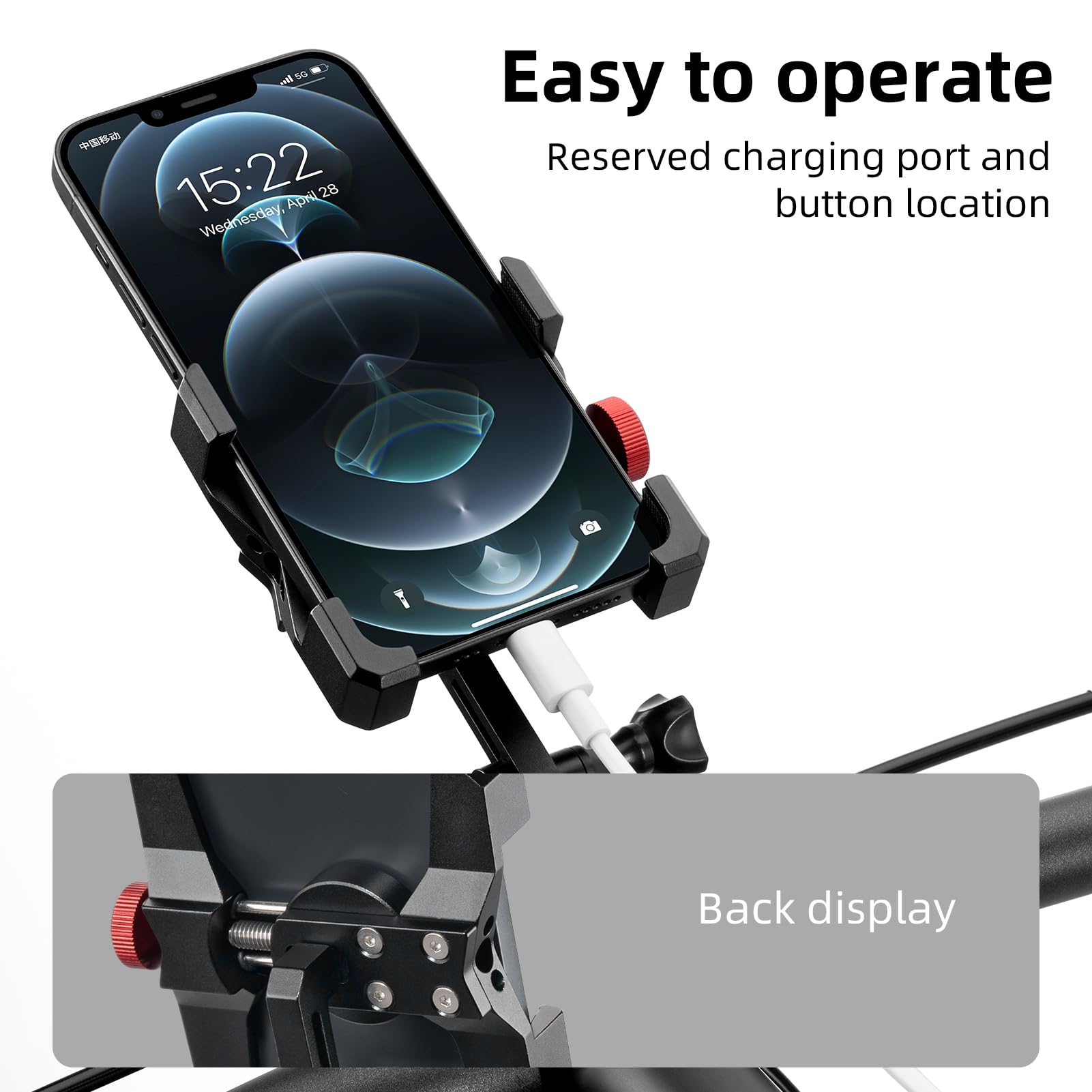 rockbros-bike-phone-holder,-aluminum-handlebar-mount-for-4.7-7.1"-phones#color_headset-cap-mount