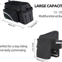 13l bike rear rack bag