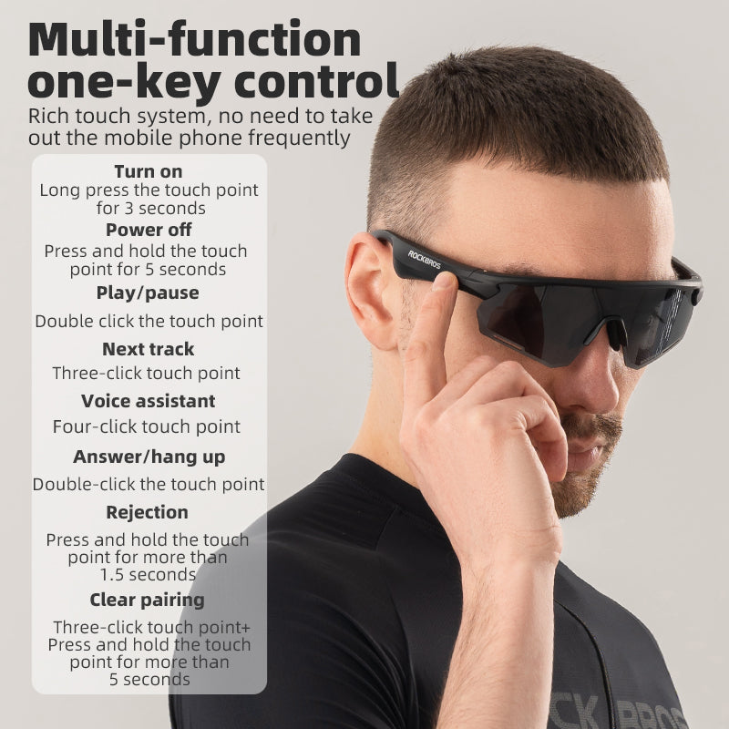 music sunglasses with 120mah battery for several hours play