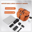 rockbros folding bike handlebar bag and backpack h46 convertible commuter storage solution