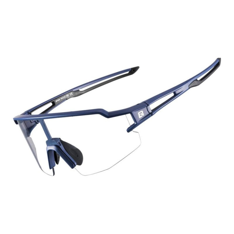 photochromic cycling sunglasses uv400 protection#color_blue