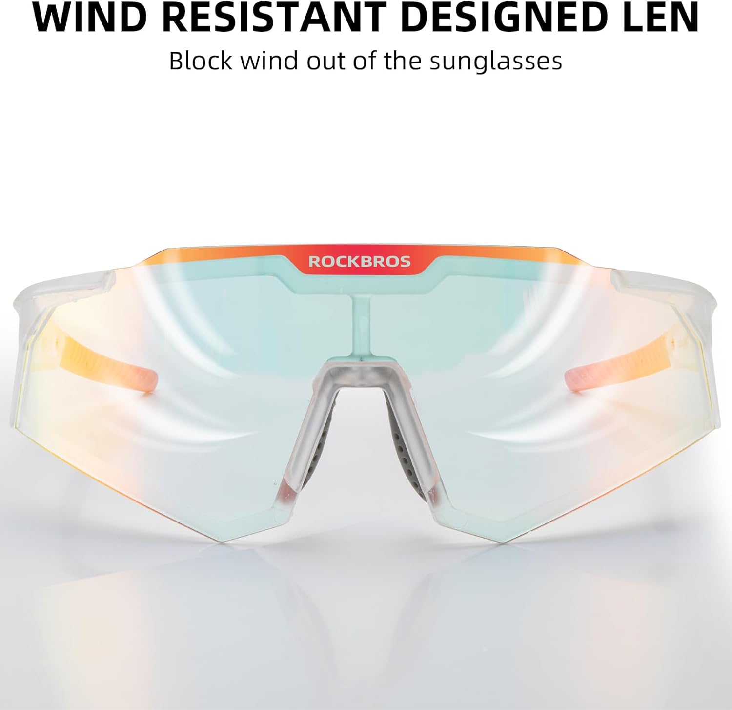 tr90 frame sunglasses with photochromic lens #color_lightblack