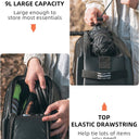 waterproof bike rack bag 9l