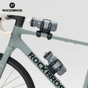 ROCKBROS magnetic strap-type bike water bottle cage, offering secure and quick access with an innovative magnetic attachment system.
