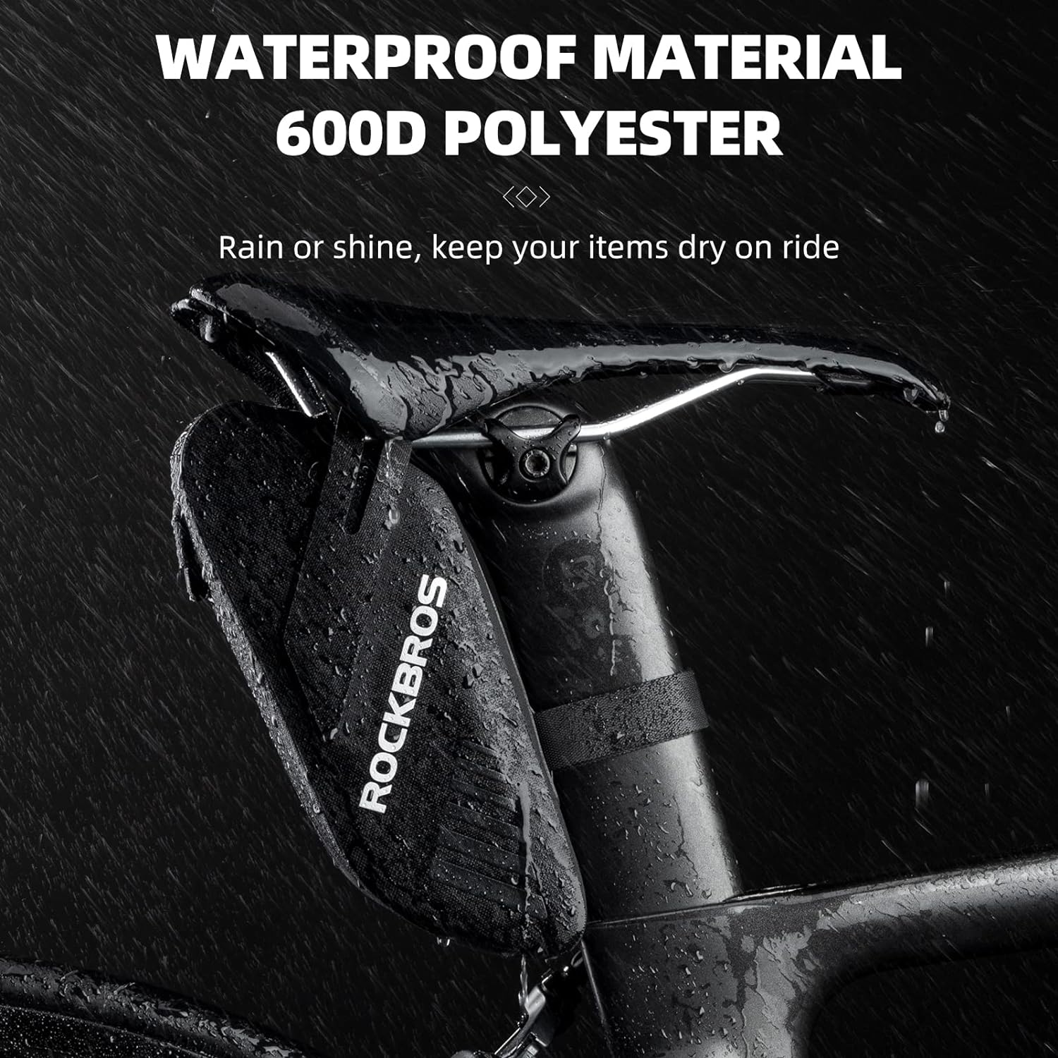 rockbros mini saddle pouch