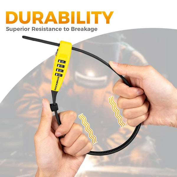 52cm Portable Combination Cable Lock