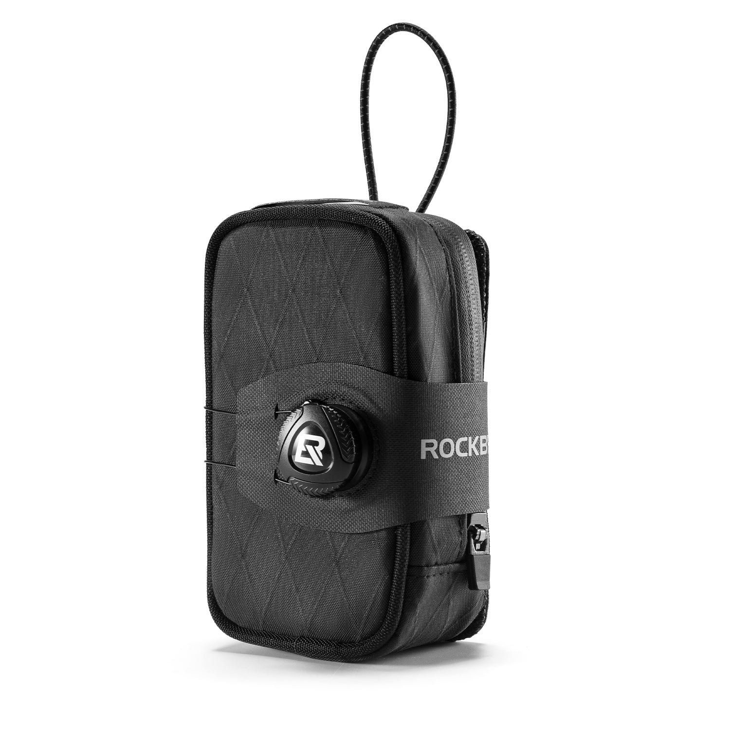 rockbros saddle bag water bottle holder for cycling #color_black