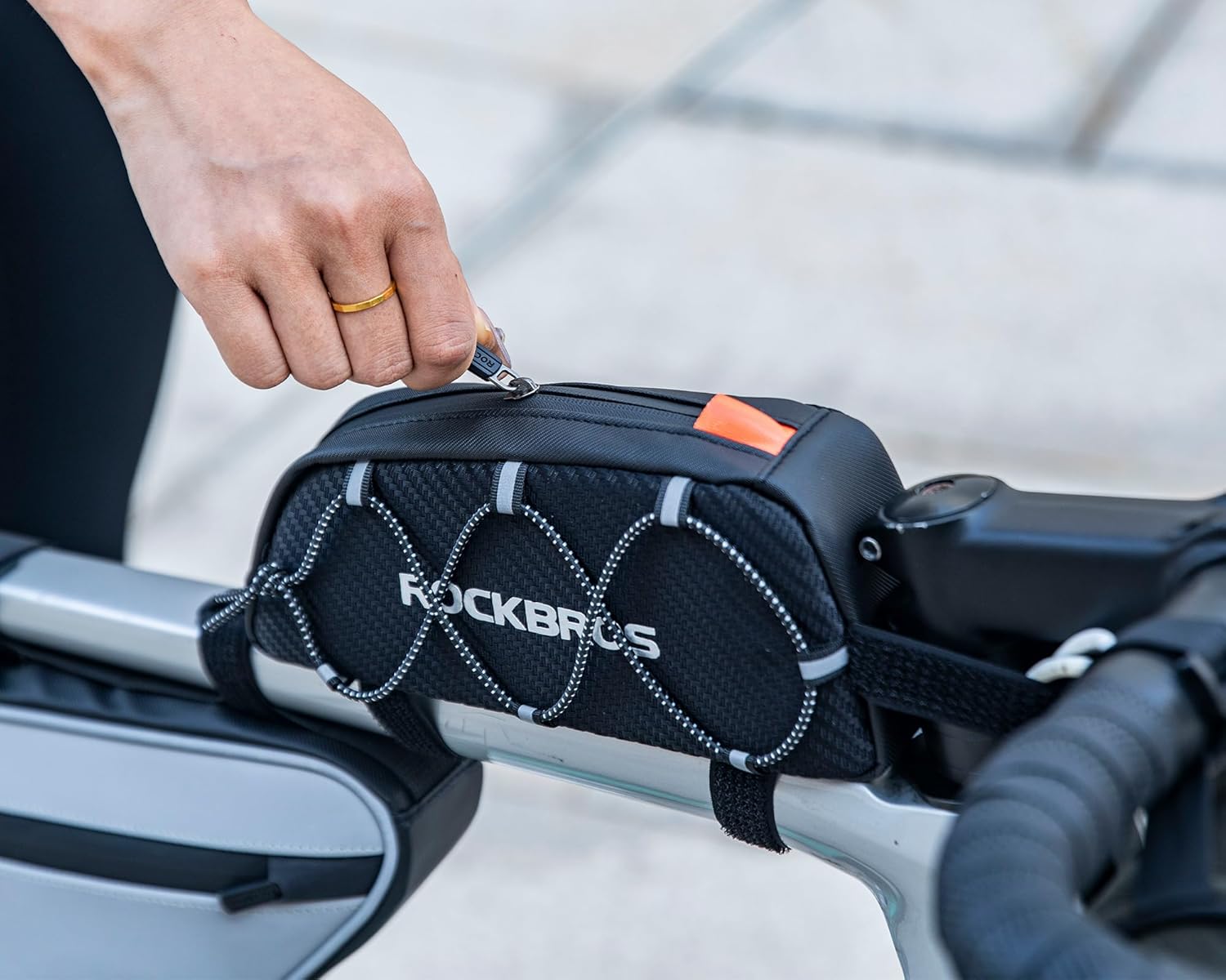 cycling top tube storage