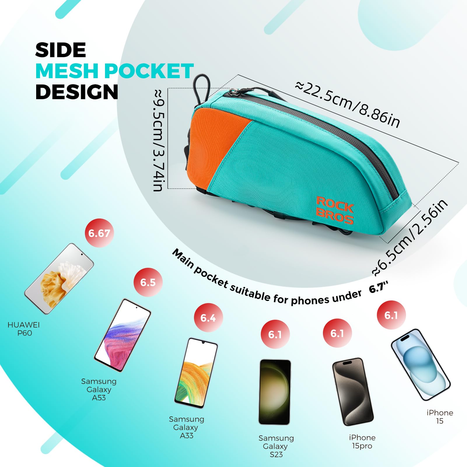 rockbros cycling pouch