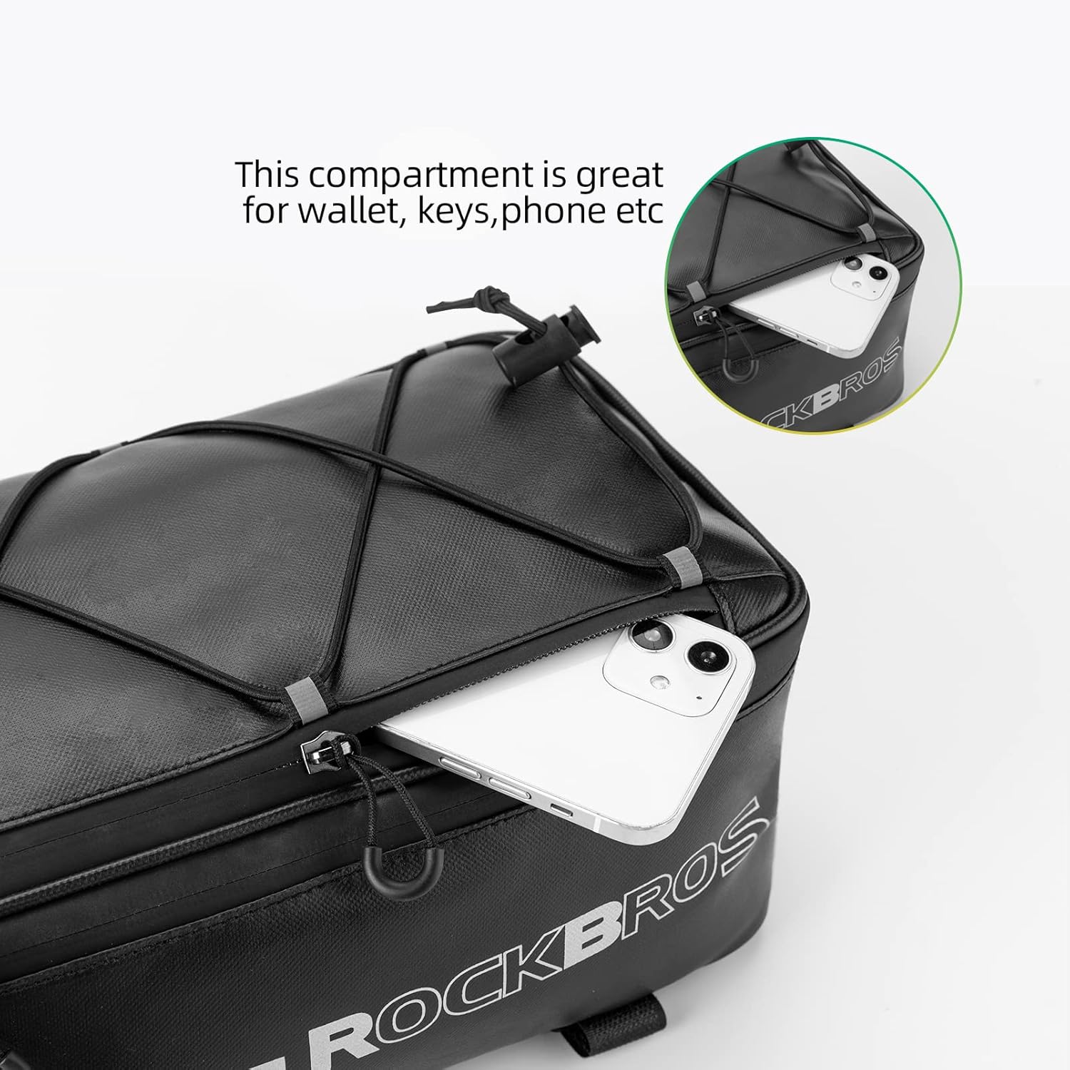 rockbros bike rack pouch