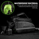 34l bike rear rack bag