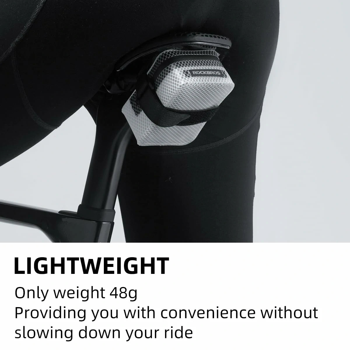 Waterproof Bike Saddle Bag 48g