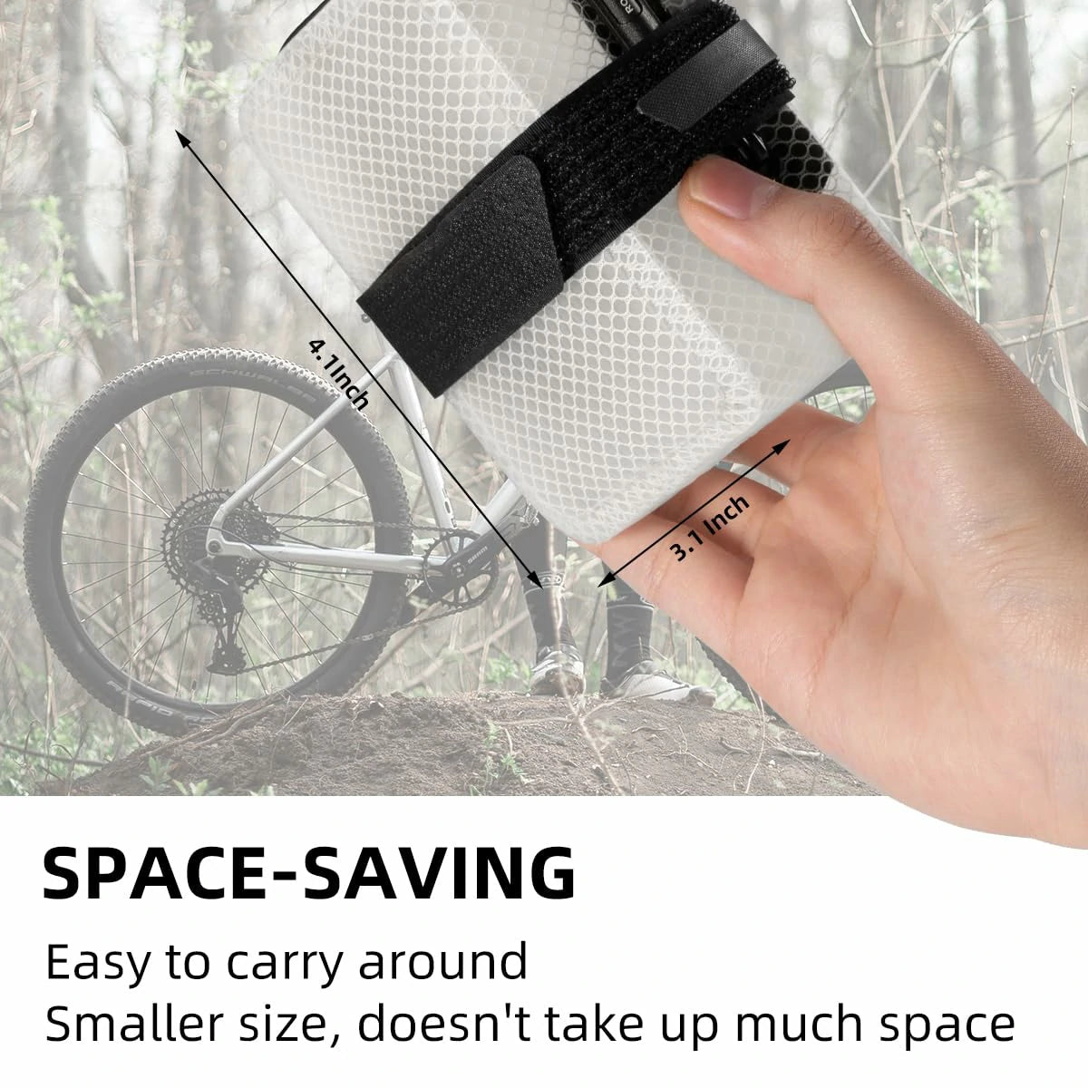 Waterproof Bike Saddle Bag 48g