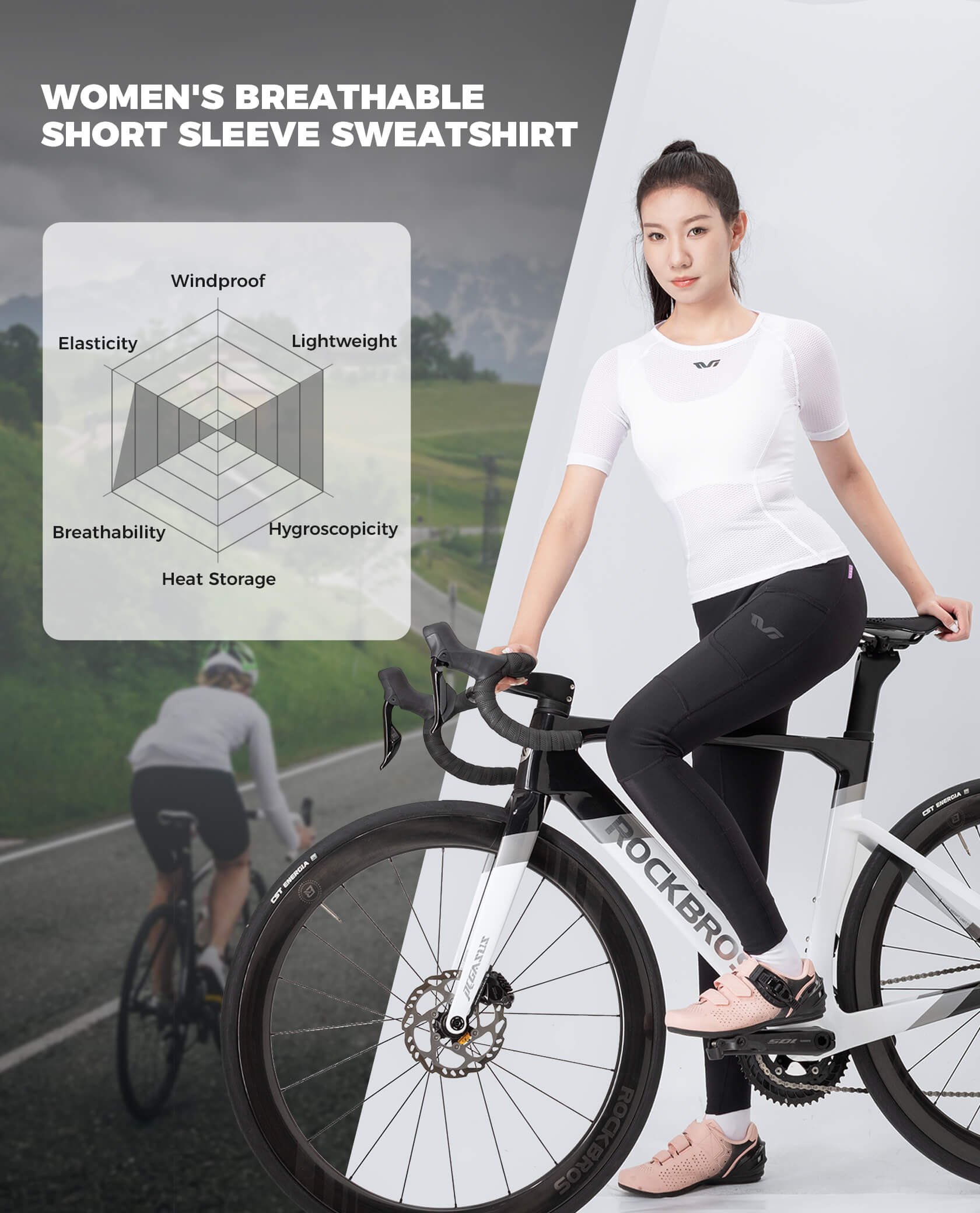 Women's TVI Cycling Base Layer Short Sleeve Jersey