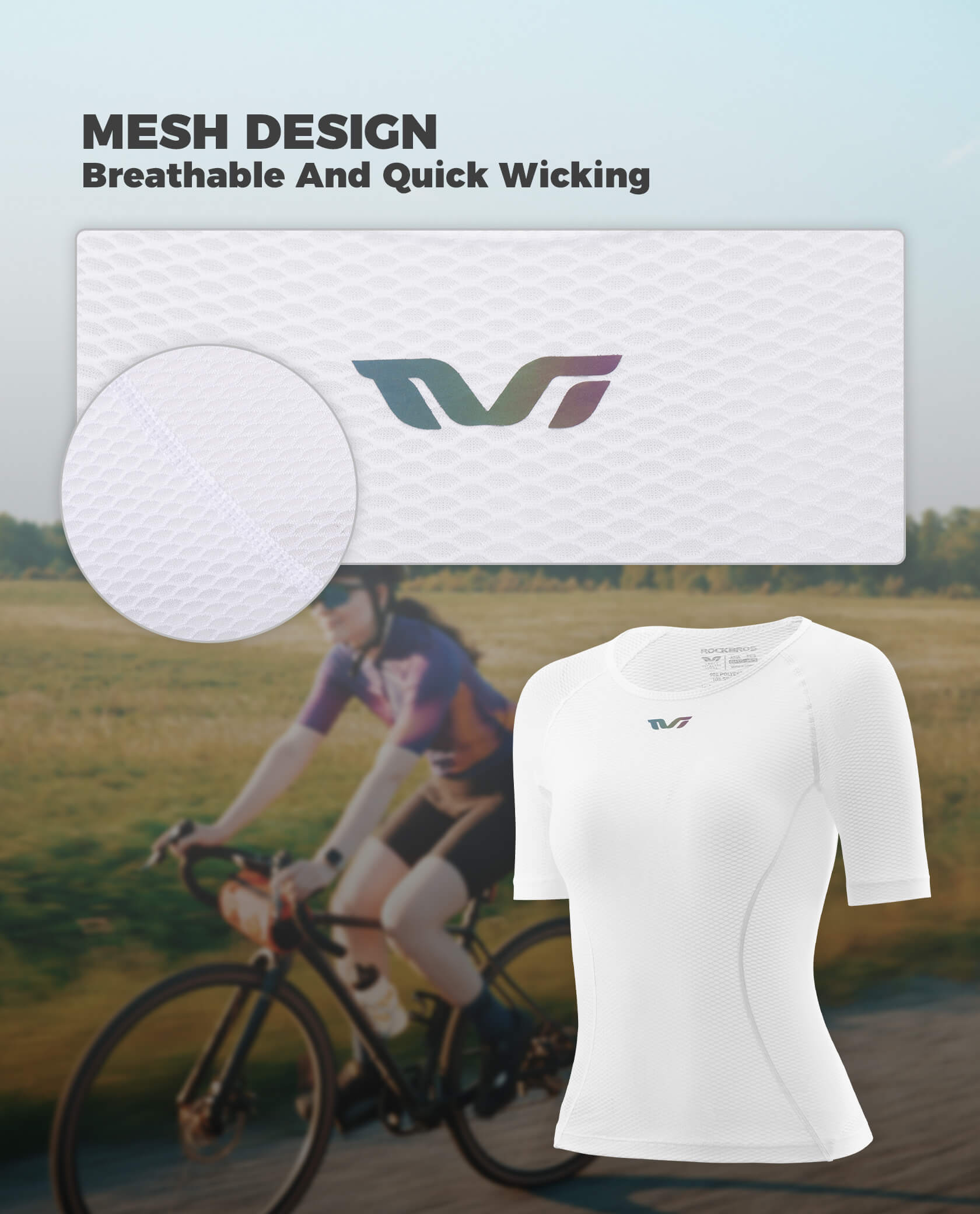 Women's TVI Cycling Base Layer Short Sleeve Jersey