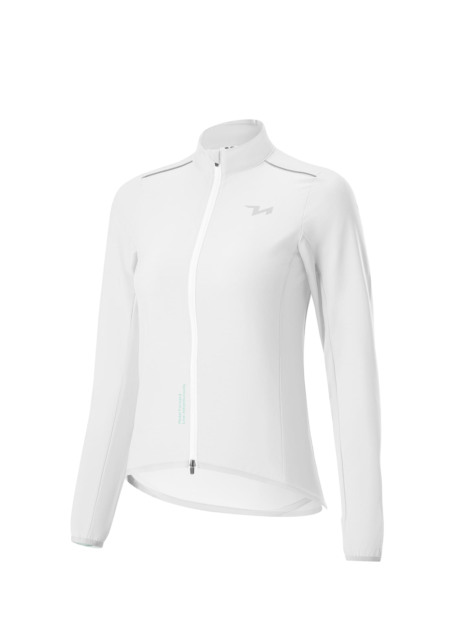 ROCKBROS Women's TVI Cycling Windbreaker Jacket, lightweight and breathable design
#Color_White