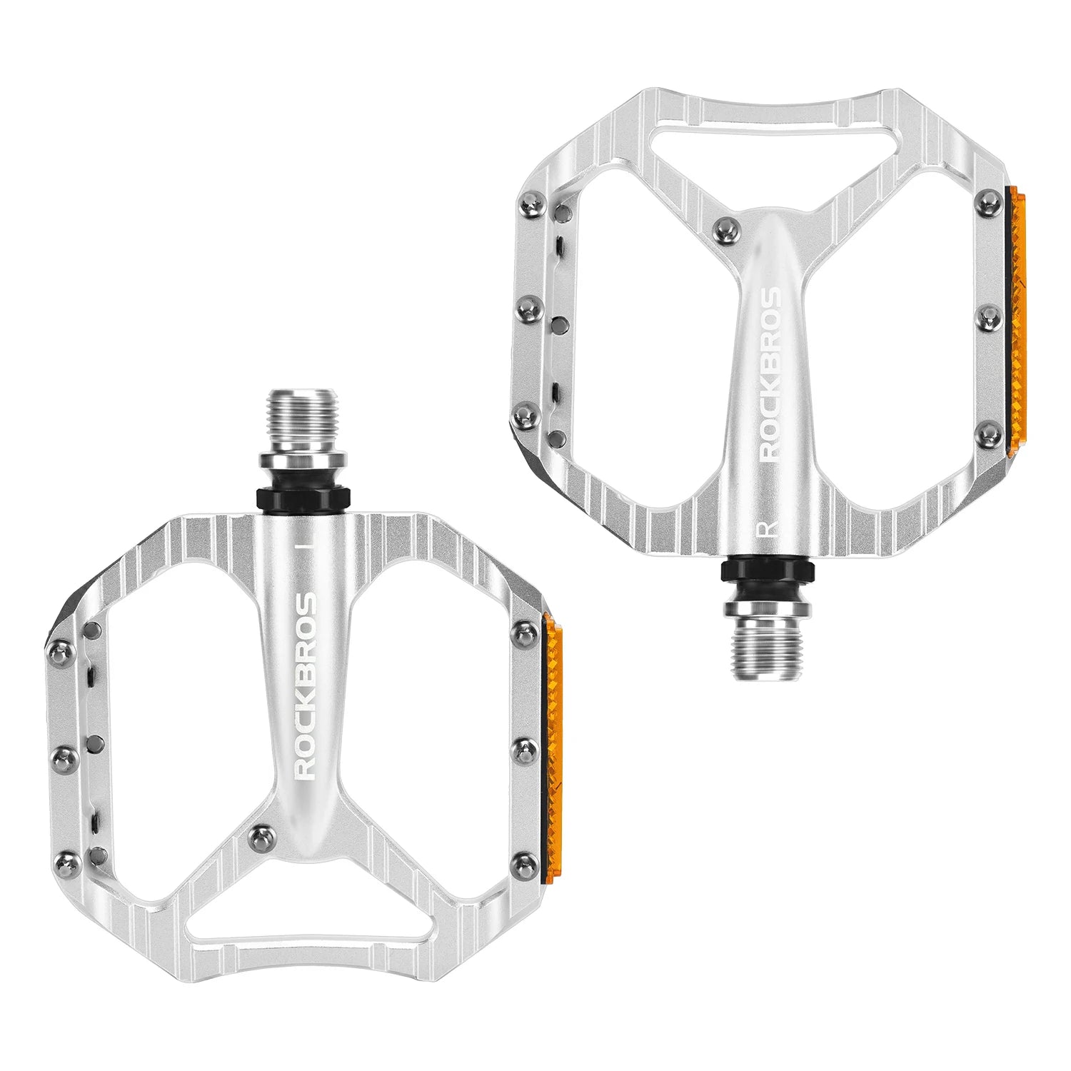 rocket-style-aluminum-alloy-non-slip-reflective-bike-pedals#color_silver