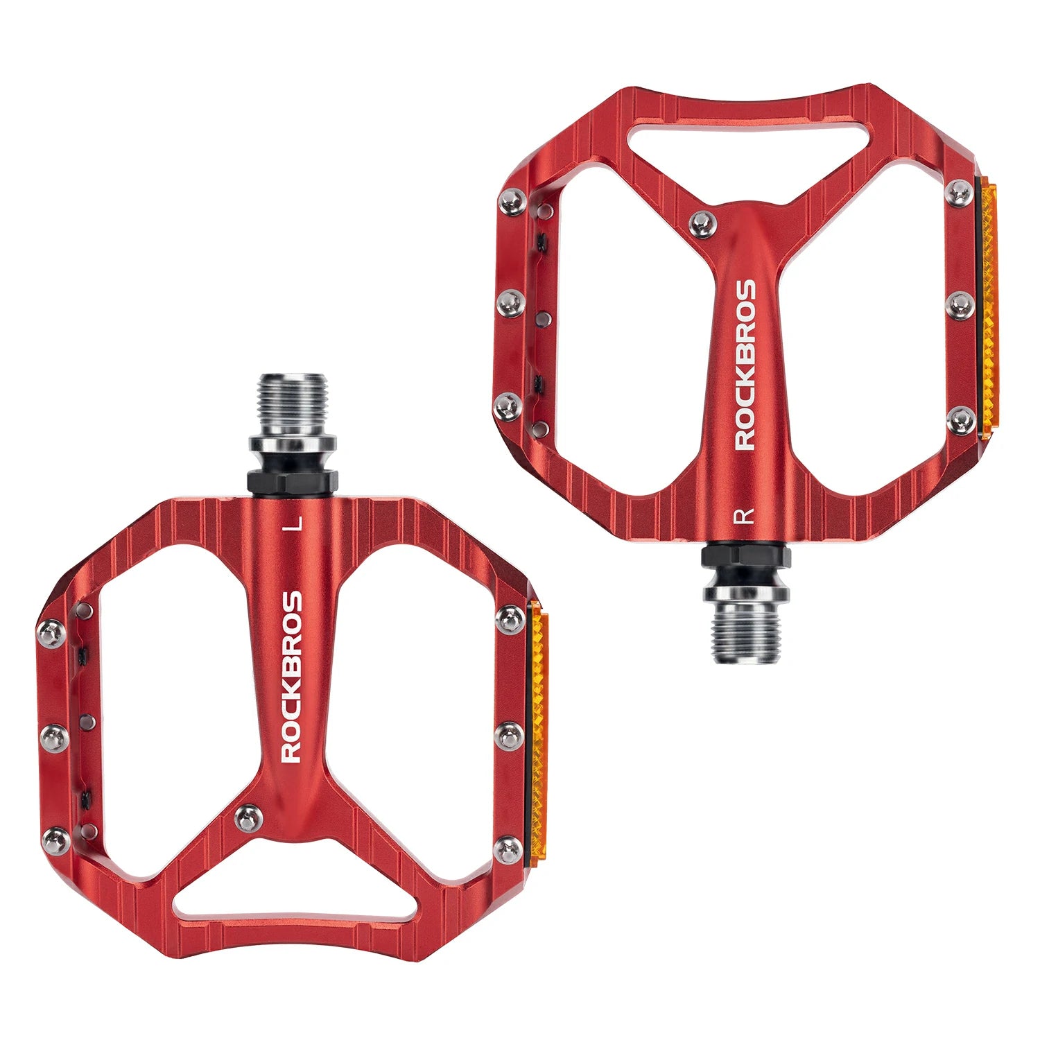 rocket-style-aluminum-alloy-non-slip-reflective-bike-pedals#color_red