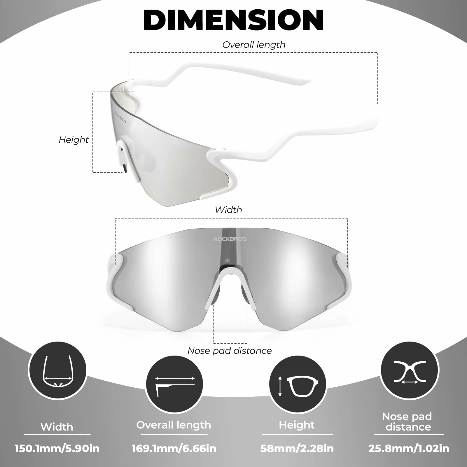 sports-photochromic-sunglasses-uv-protection-tr90-frame-rockbros#color_white