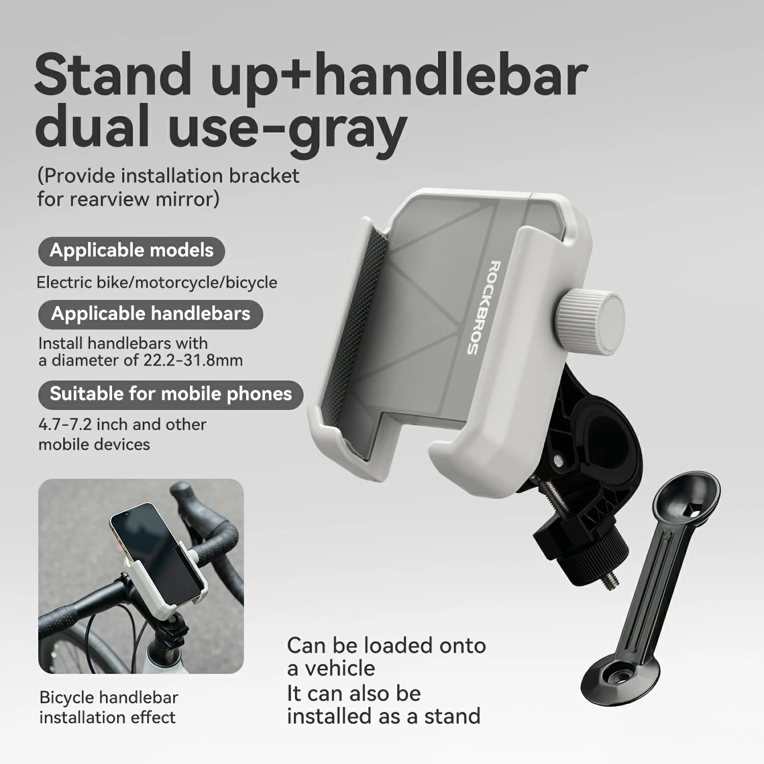 #Color_Gray Size_Stand up+handlebar Style