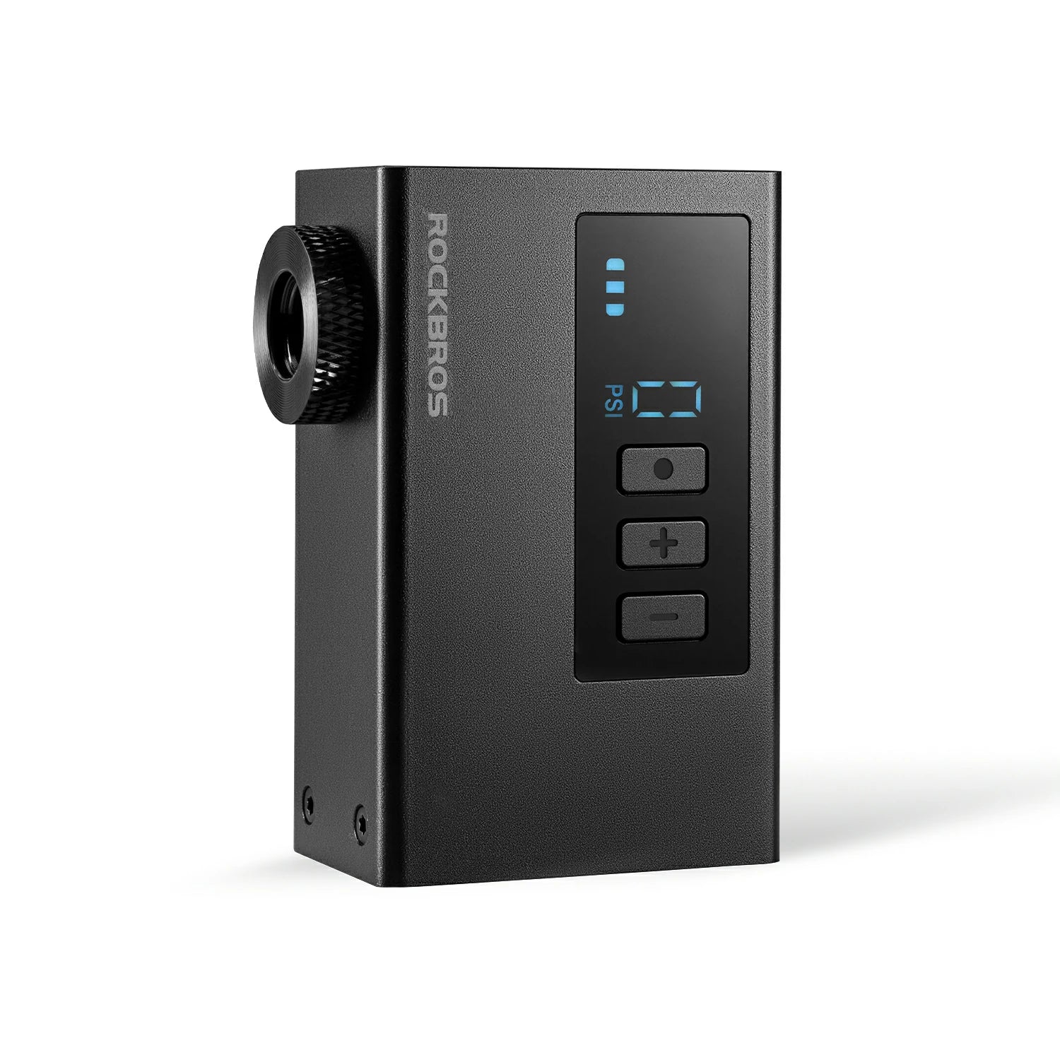 tiny electric bike pump with pressure gauge max 120 psi