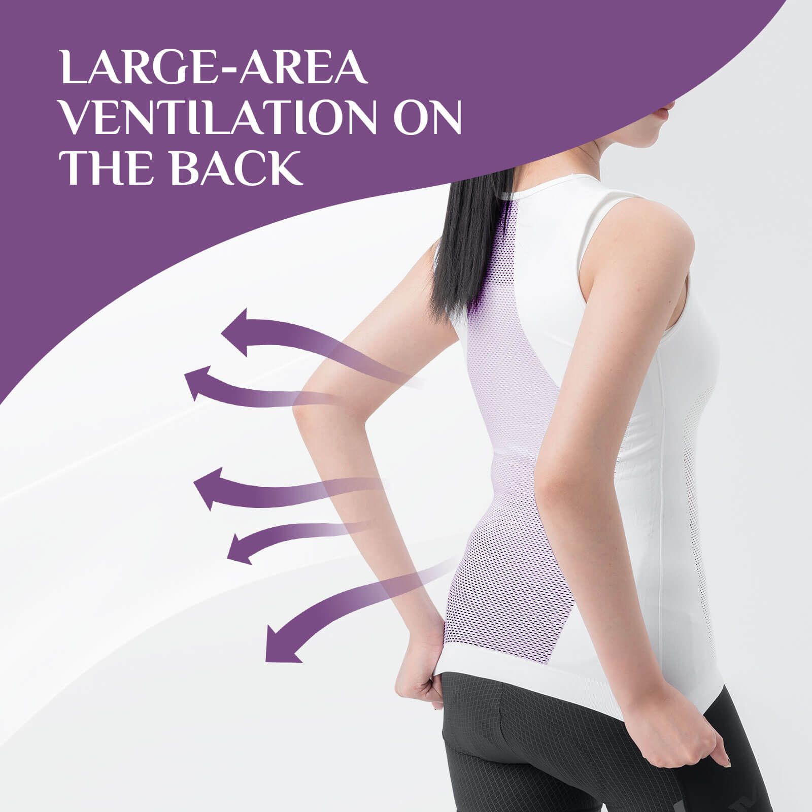 TVI Women's Cycling Ultralight Jersey Sleeveless