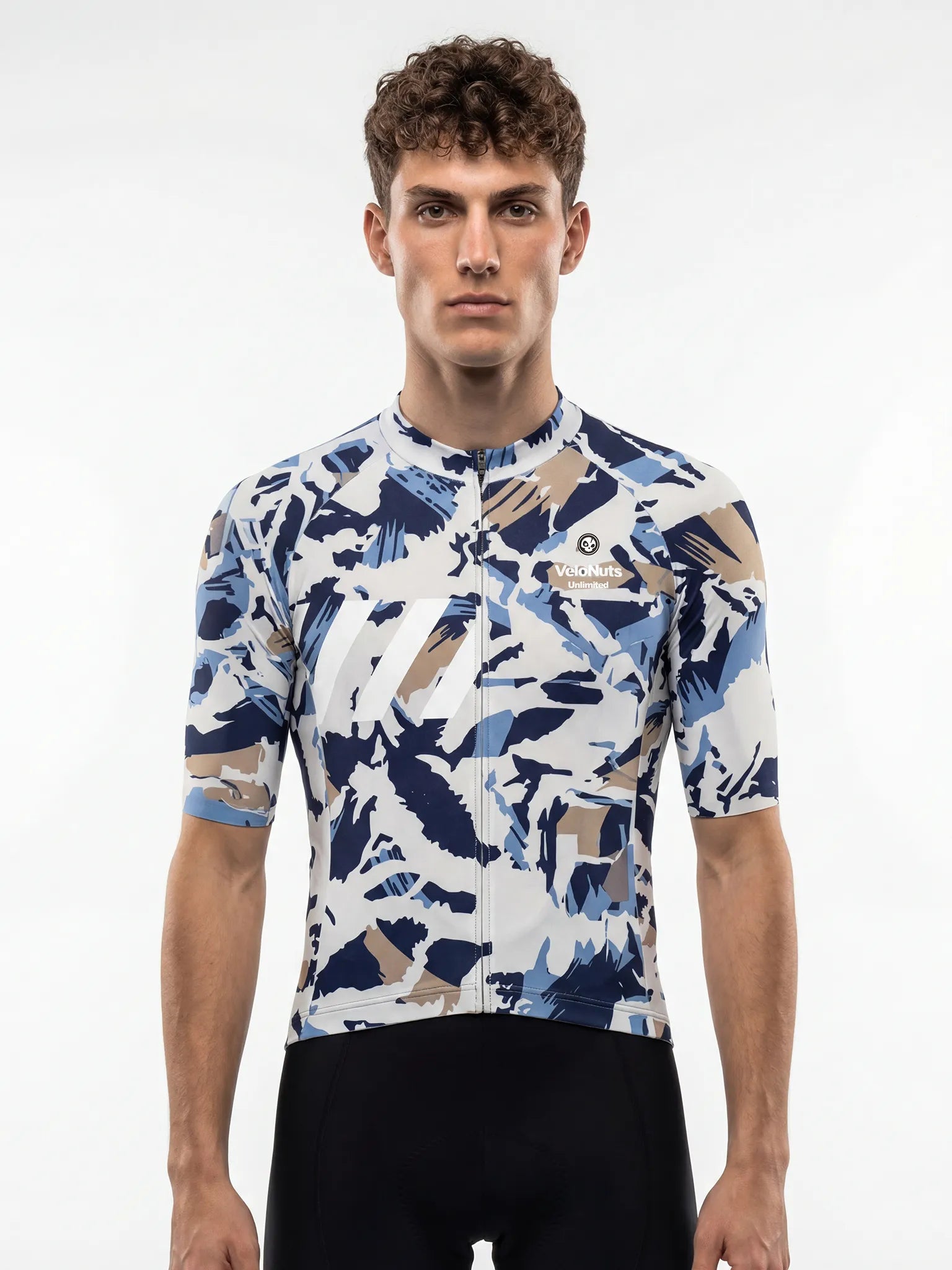 Men's Cycling Jersey Urban Camo#Type_Brush Leaf Camo