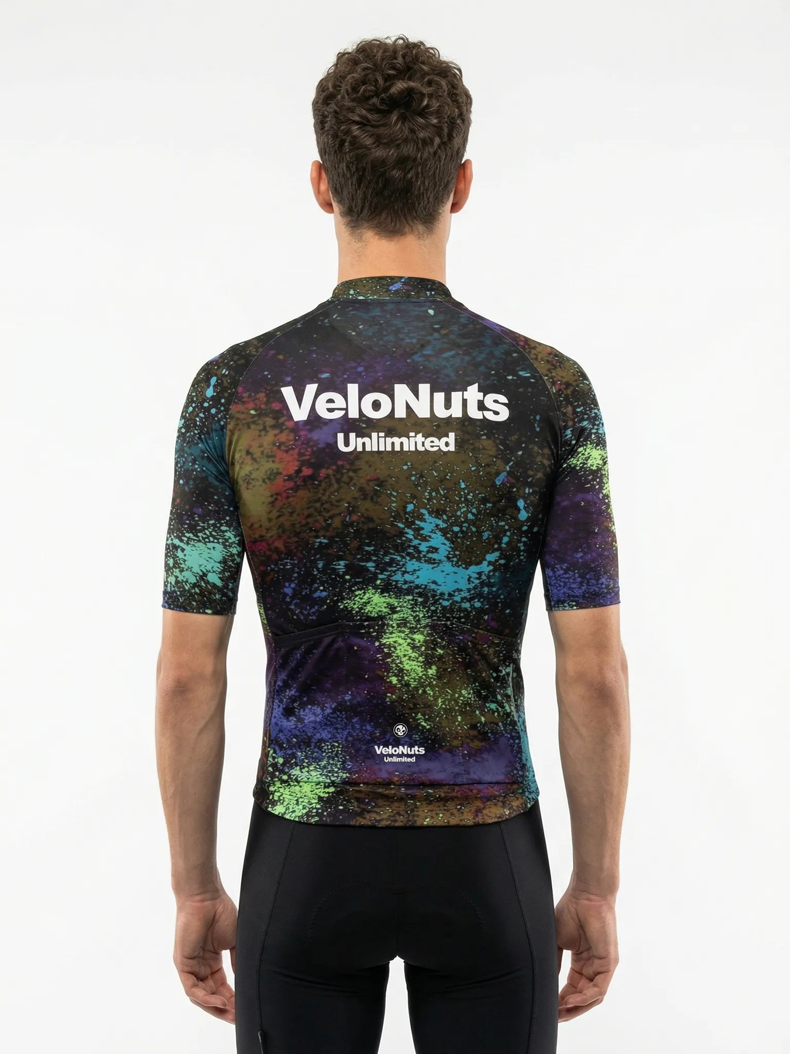 Men's Cycling Jersey Ink Burst#Type_Cosmic Spray
