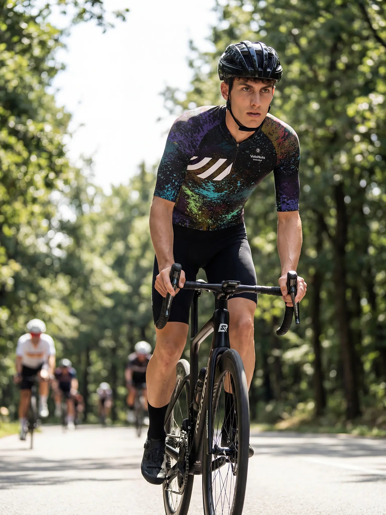 Men's Cycling Jersey Ink Burst#Type_Cosmic Spray