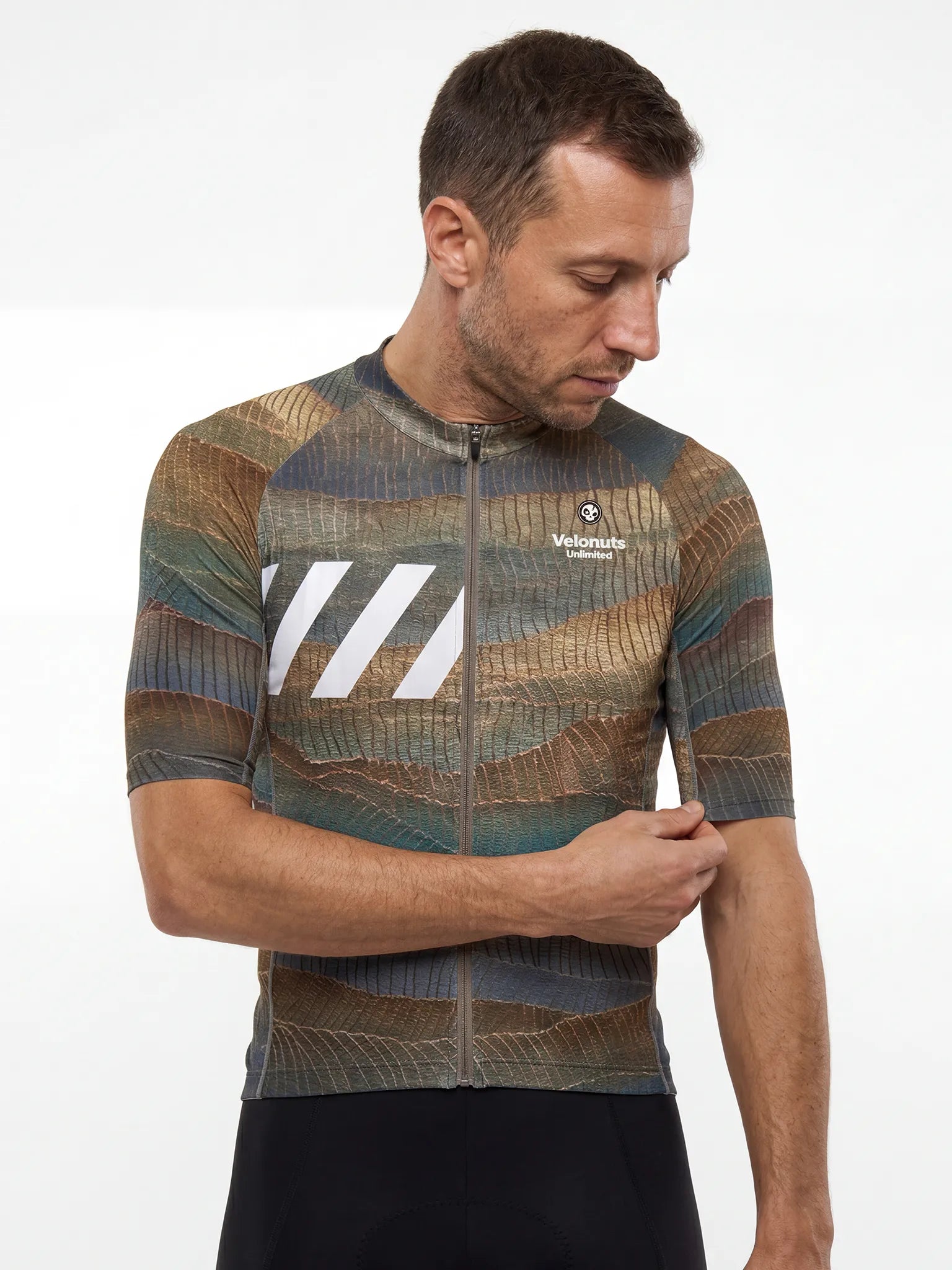 Men's Cycling Jersey Terrain Blocks#Type_Desert Contour