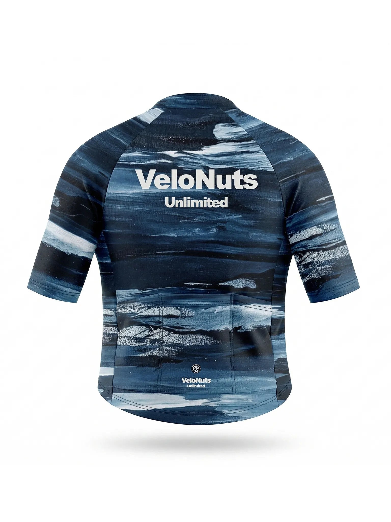 Men's Cycling Jersey Ink Burst#Type_Indigo Drift