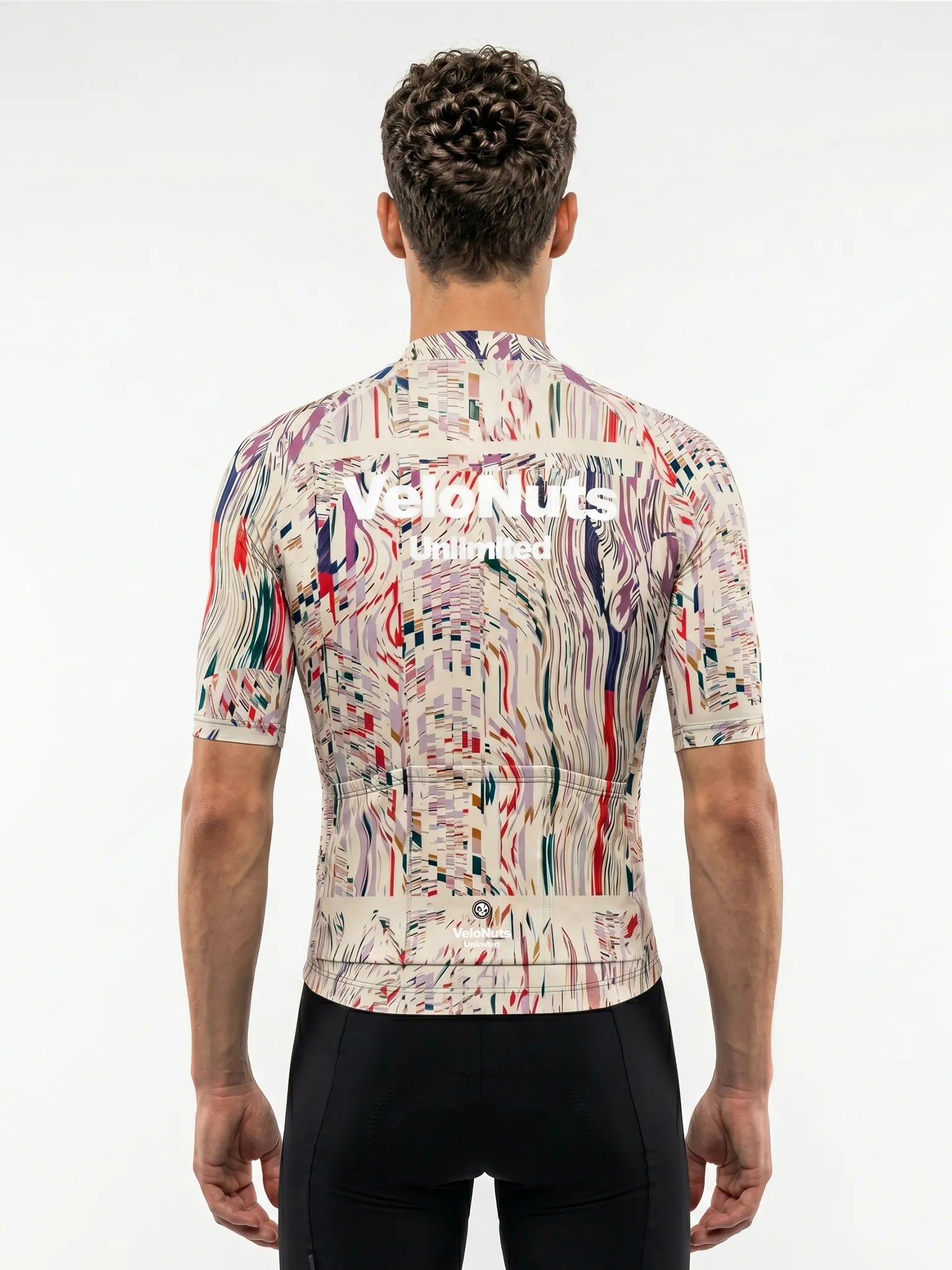 Men's Cycling Jersey Neon Condense#Type_Magenta Noise