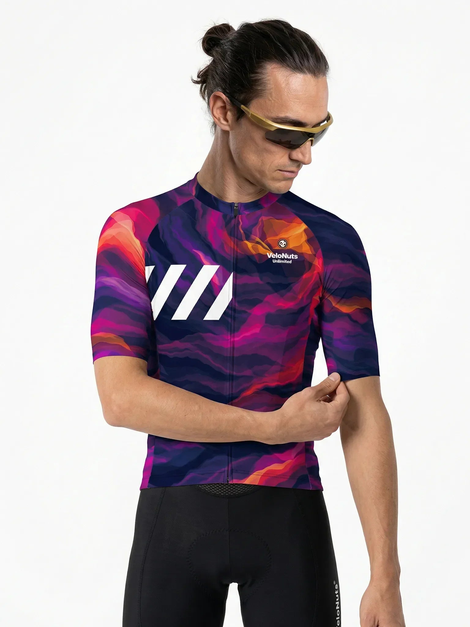 Men's Cycling Jersey Liquid Terrain#Type_Magma Flow
