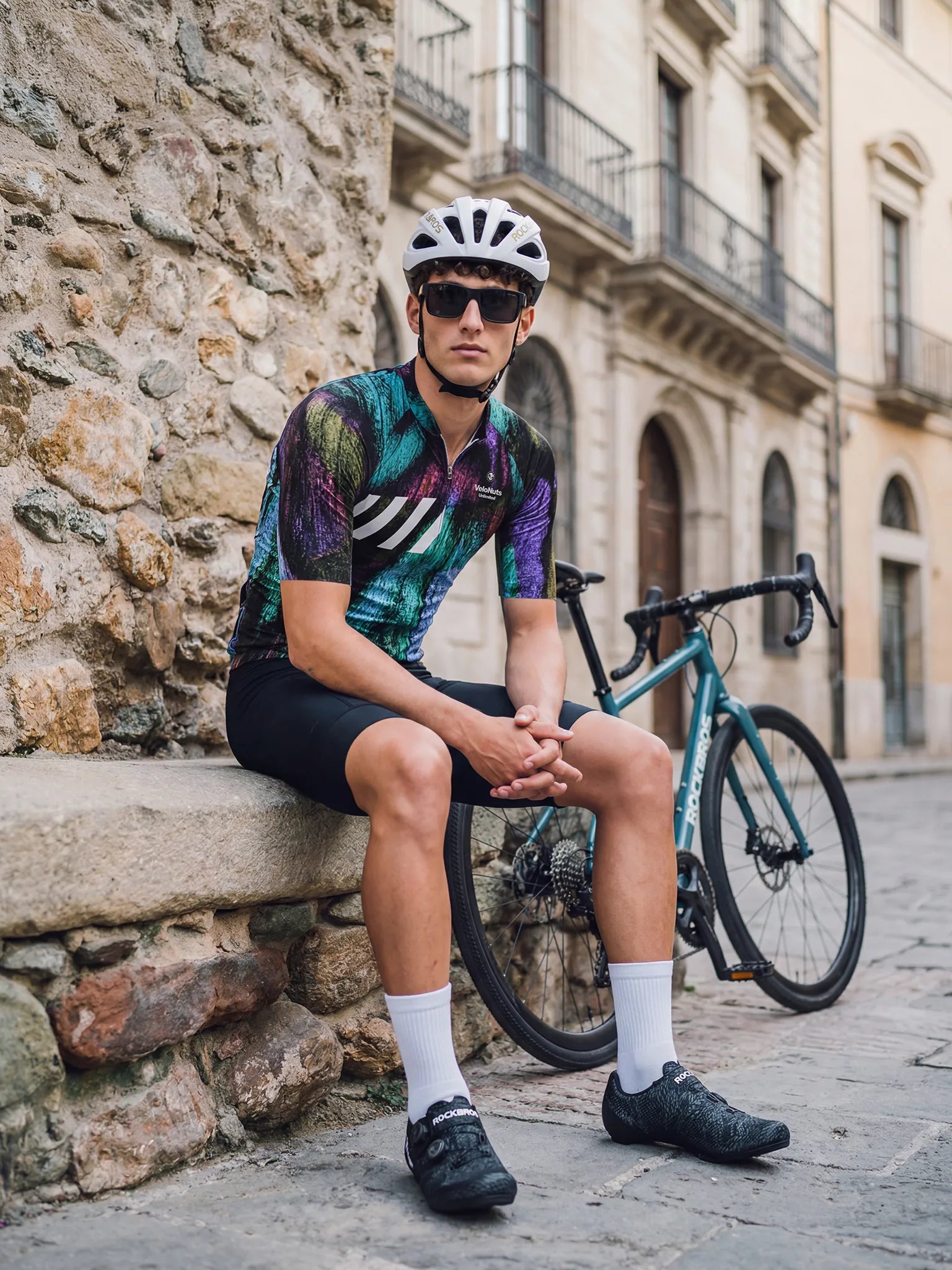 Men's Cycling Jersey Street Graffiti#Type_Neon Chalk