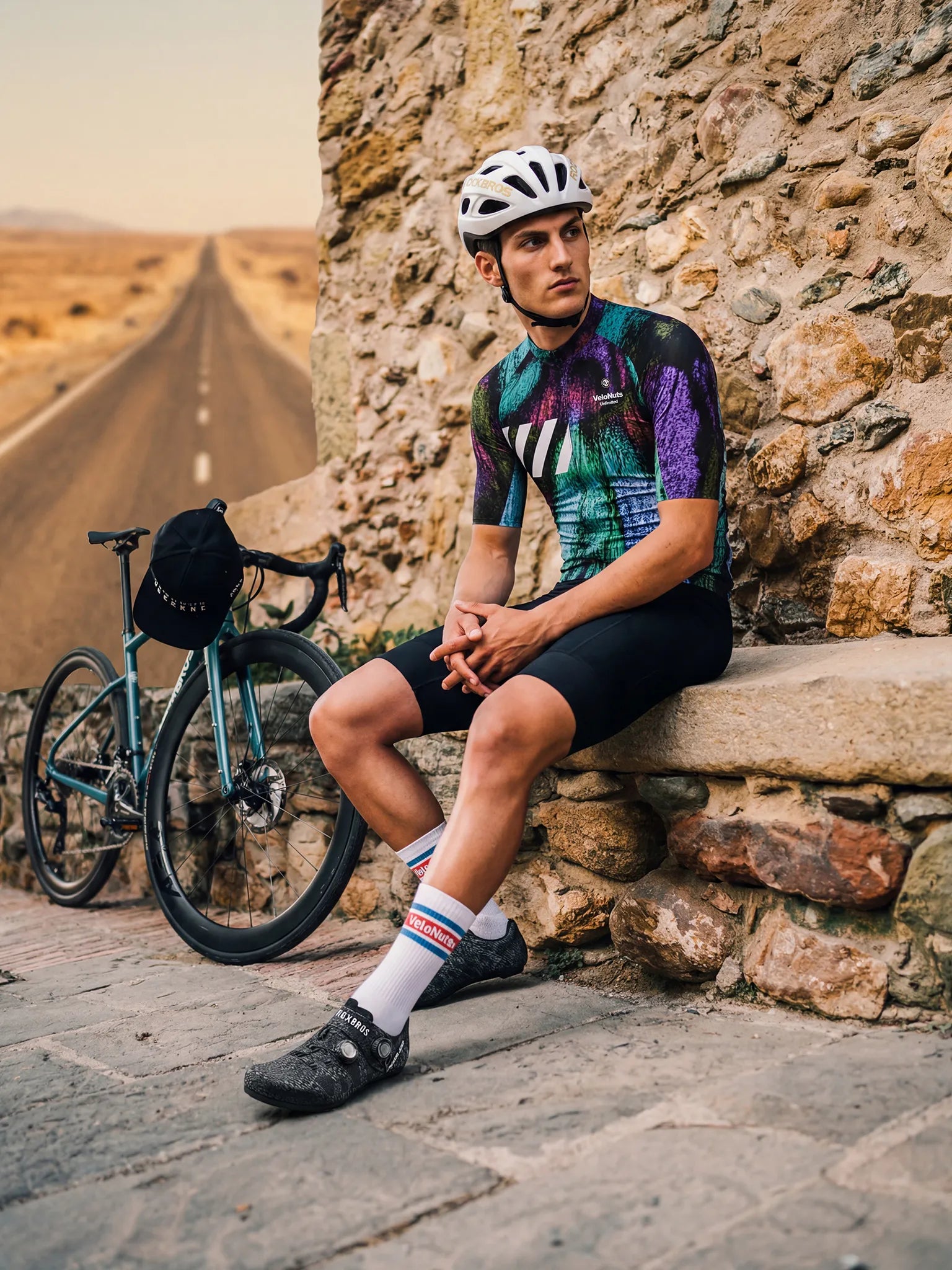 Men's Cycling Jersey Street Graffiti#Type_Neon Chalk