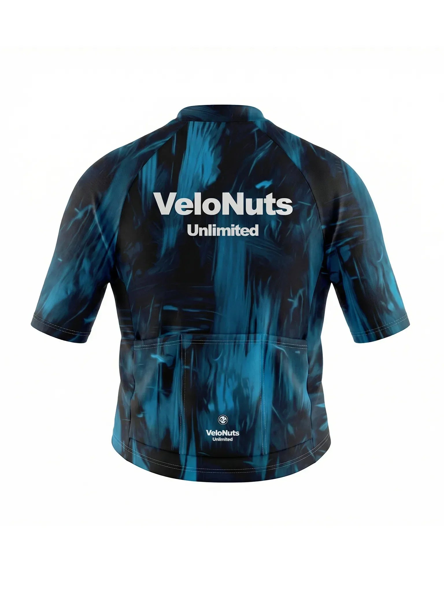 Men's Cycling Jersey Ink Burst#Type_Blue Phantom