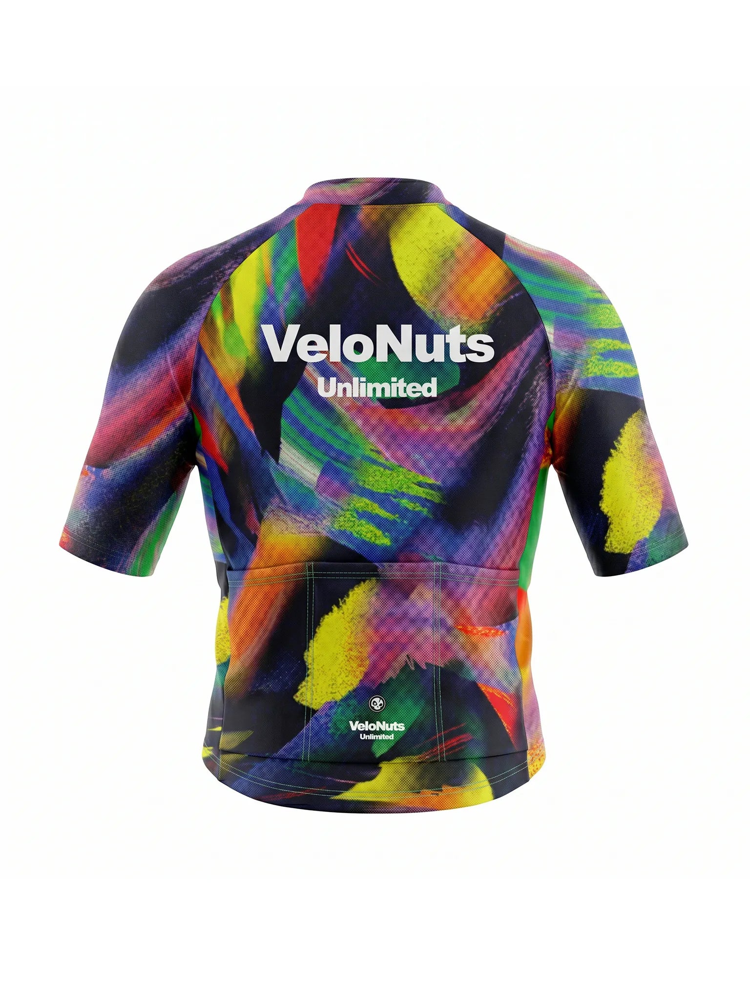 Men's Cycling Jersey Pixel Riot#Type_Vertical Glitch