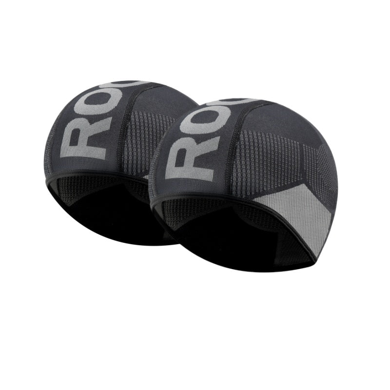 Two black compression sleeves with 'Rolyan' branding #Color_two