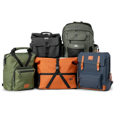 Foldable bike bags