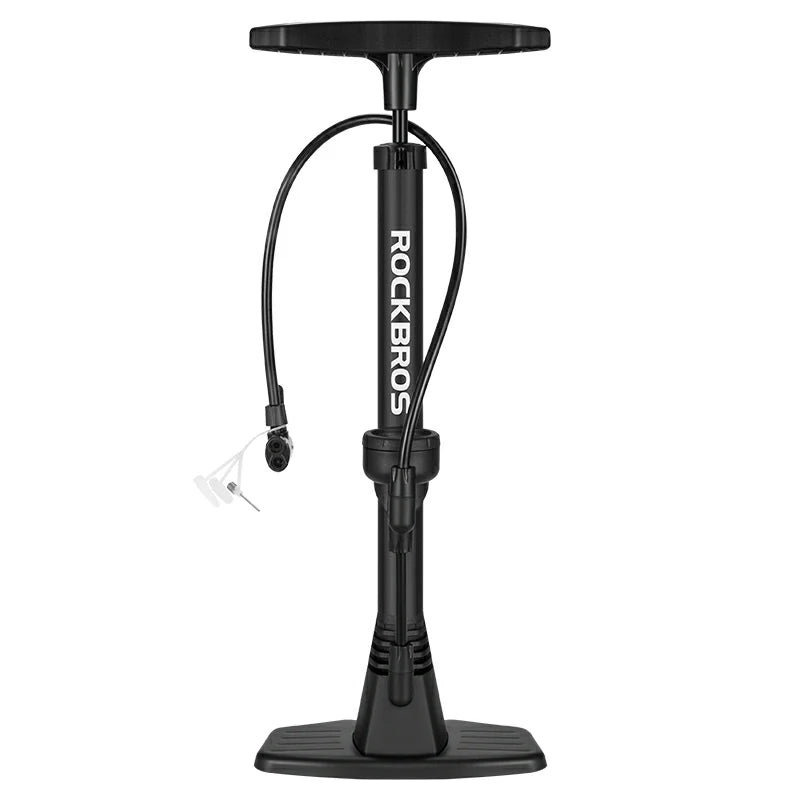 Bike Floor Pump 160PSI High Pressure with Gauge Portable Aluminum