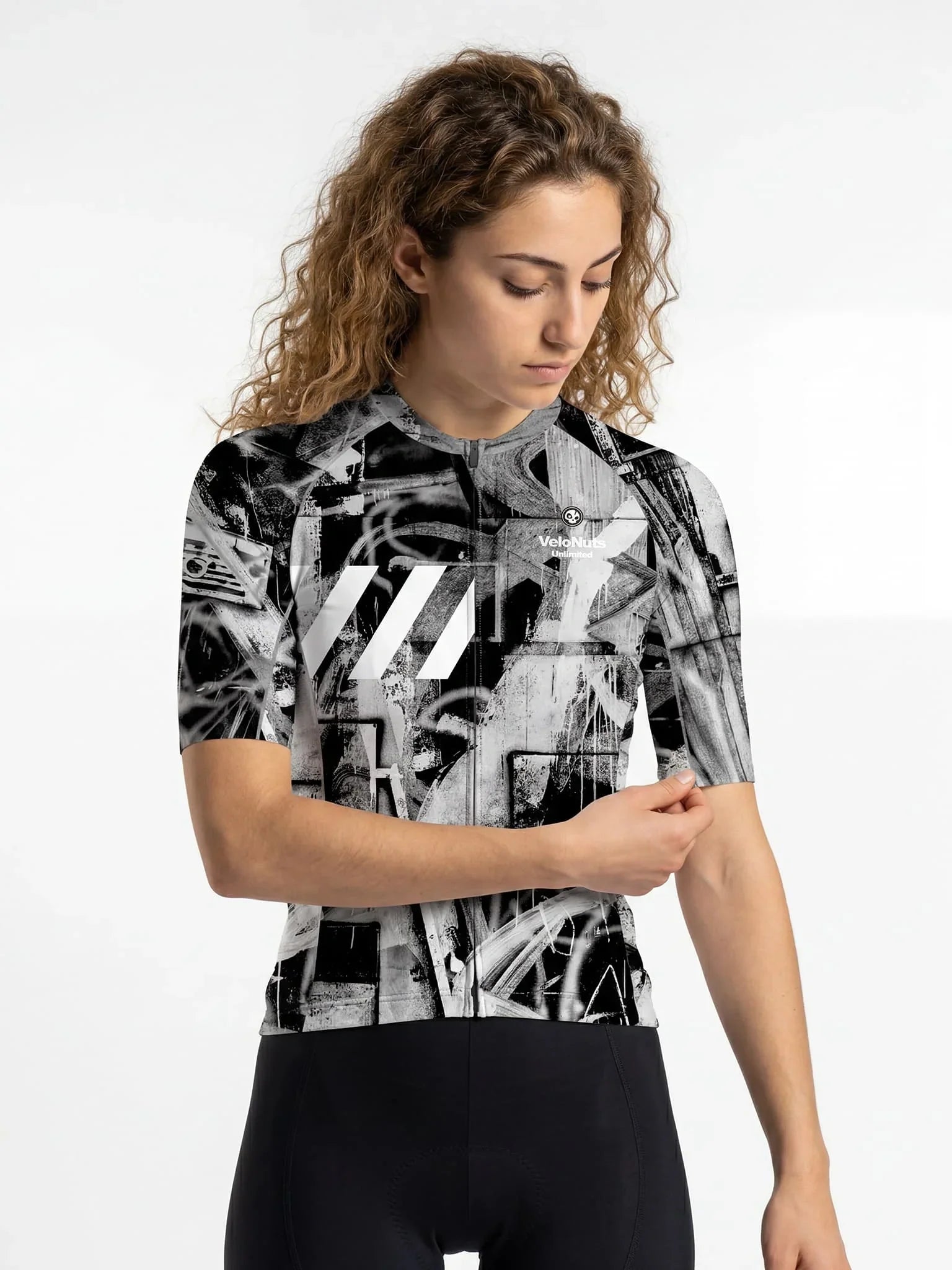 Women's Cycling Jersey Ink Burst#Type_Rust Scratch