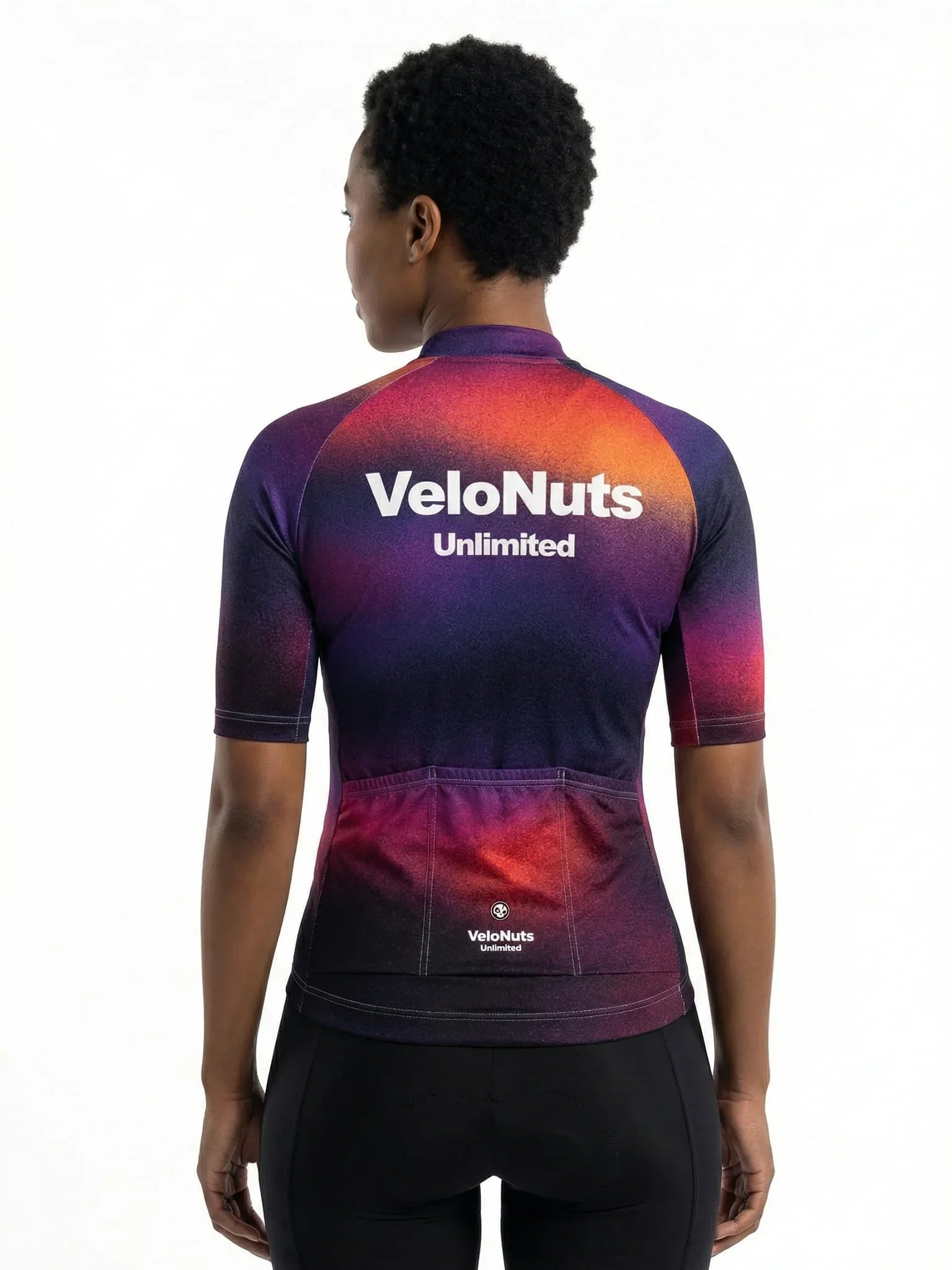 Women's Cycling Jersey Aura Fade#Type_Solar Dusk