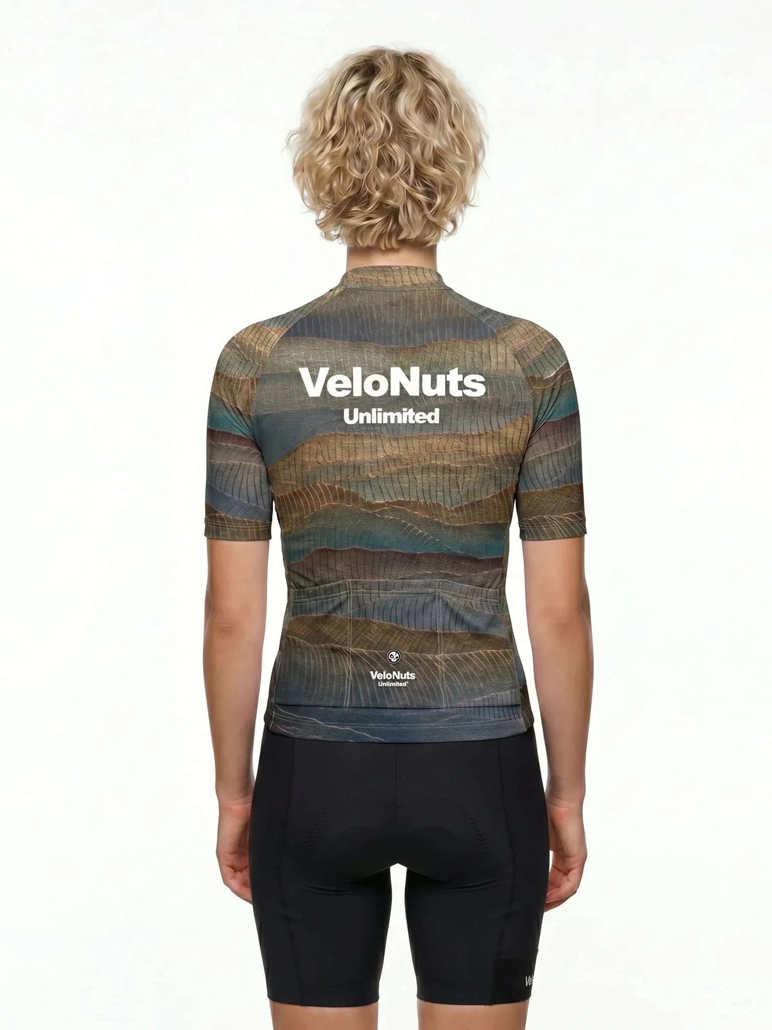 Women's Cycling Jersey Terrain Blocks#Type_Desert Contour