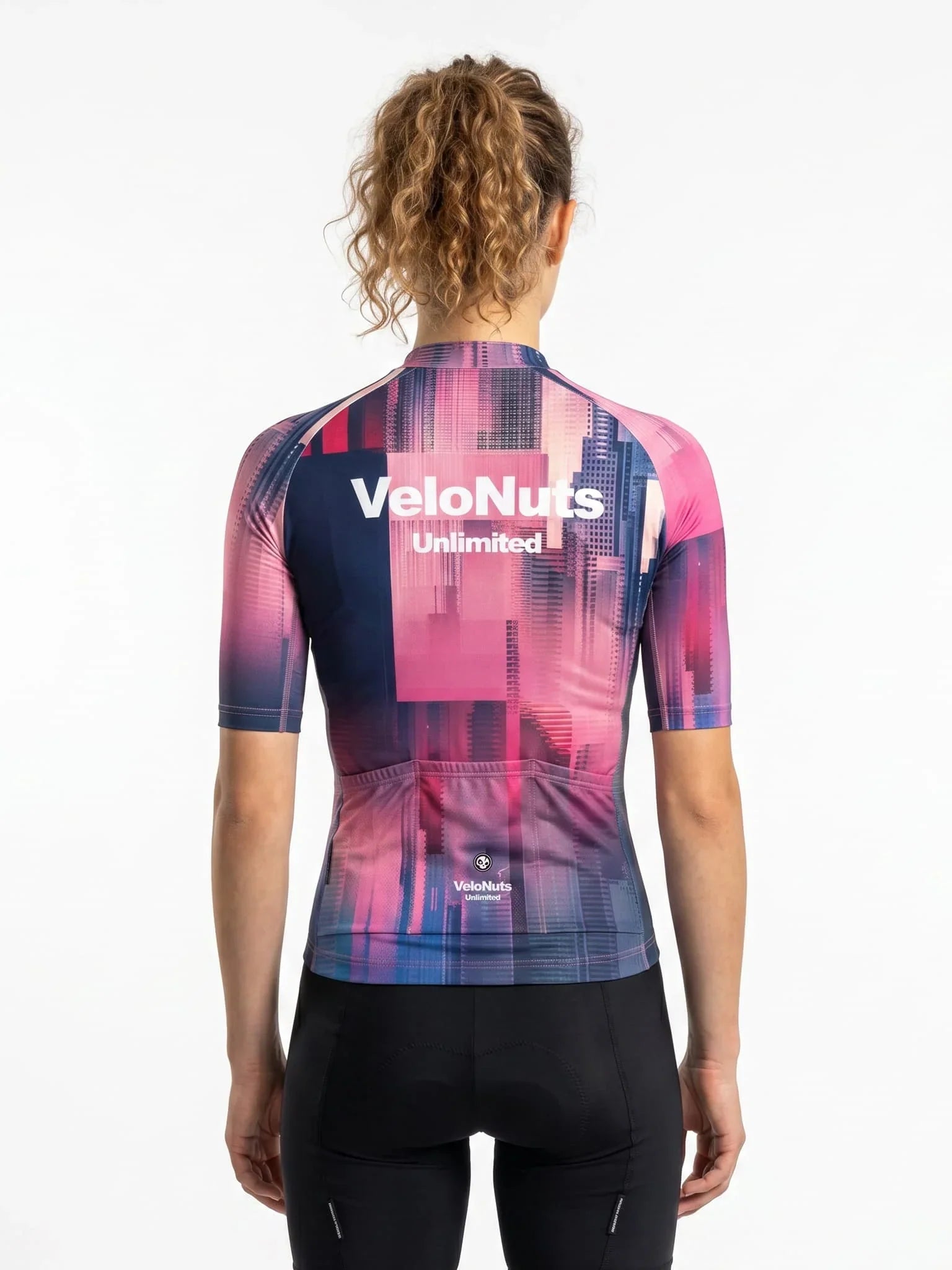 Women's Cycling Jersey Liquid Terrain#Type_Ocean Blur