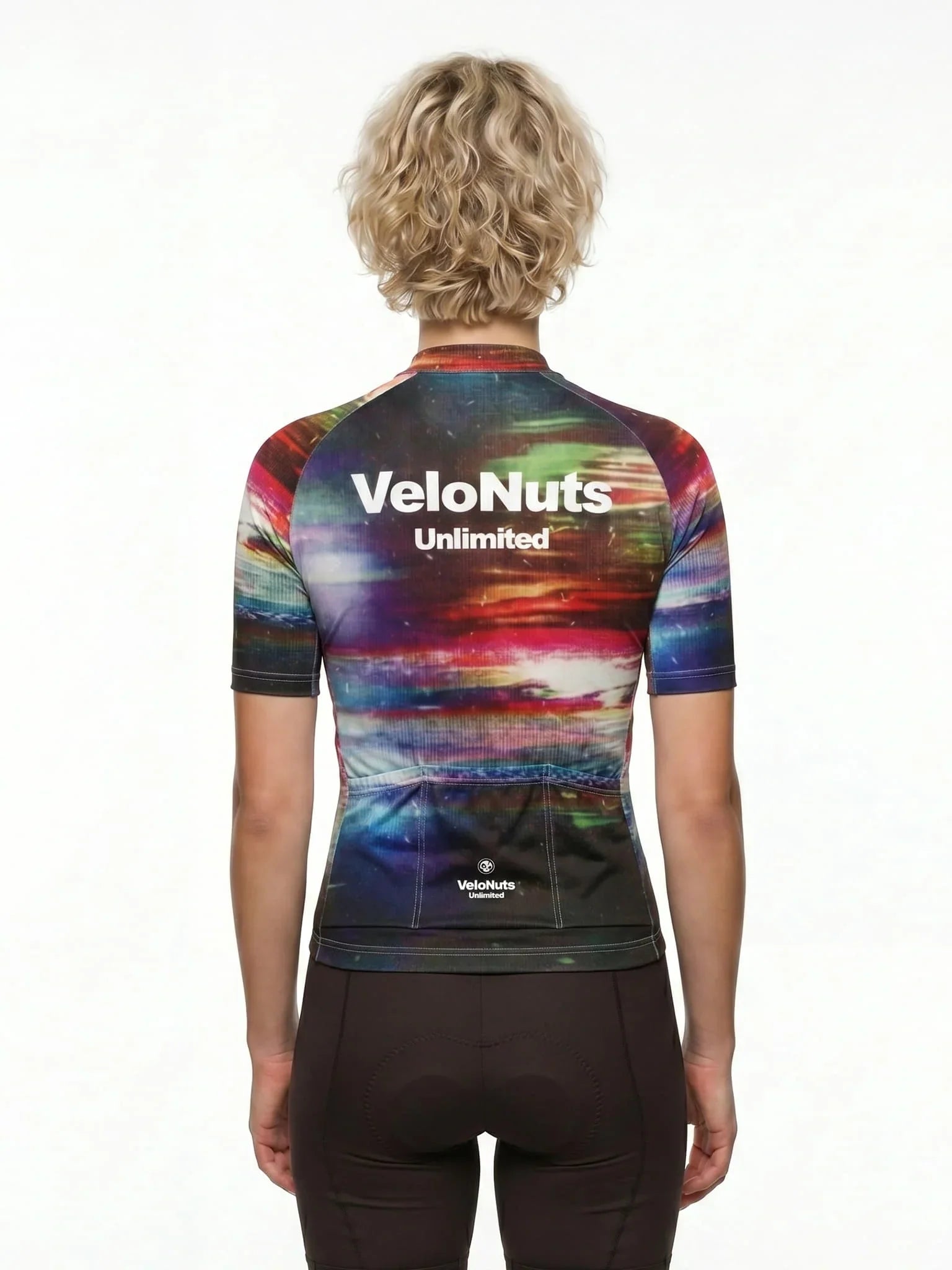 Women's Cycling Jersey Retro Signal#Type_Aurora Static