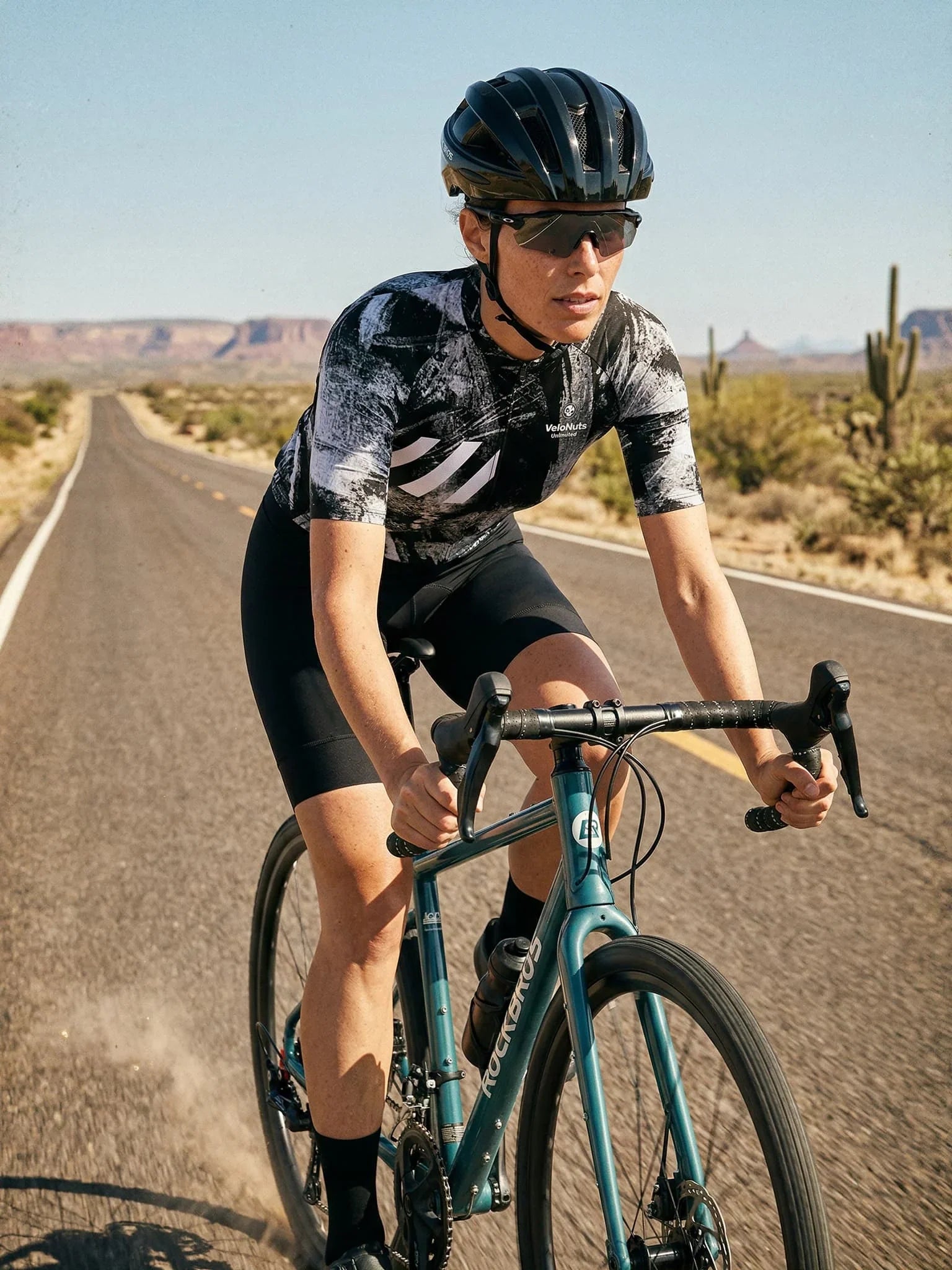Women's Cycling Jersey Ink Burst#Type_Chalk Riot